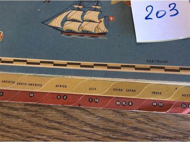 Wereldkaarten - afbeelding 2 van  5