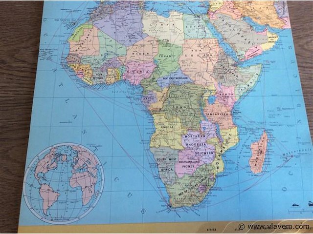 Wereldkaarten - afbeelding 3 van  5