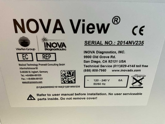 Werfen group novaview ifa microscoop - afbeelding 8 van  8