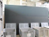 Werk- / droogruimte opgebouwd uit 40 mm geisoleerde panelen. afmeting ca. 5 x 4,7 x 3 meter. - afbeelding 2 van  5