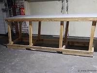 Werkbank - 250x75x92cm - afbeelding 1 van  5