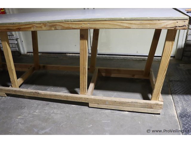 Werkbank - 250x75x92cm - afbeelding 3 van  5