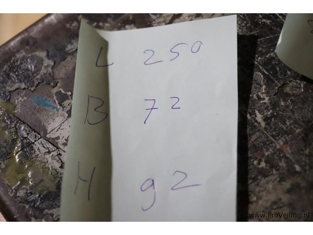 Werkbank - 250x75x92cm - afbeelding 5 van  5