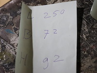 Werkbank - 250x75x92cm - afbeelding 5 van  5