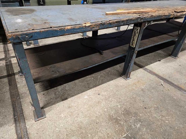 Werkbank - werkplaatsmeubilair - afbeelding 3 van  5