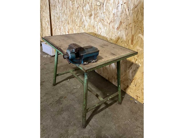 Werkbank 100x70x80cm v.v. bankschroef 100mm - afbeelding 2 van  5