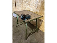 Werkbank 100x70x80cm v.v. bankschroef 100mm - afbeelding 2 van  5