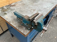 Werkbank 150x70x90cm v.v. heuer bankschroef 120mm - afbeelding 3 van  4