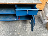 Werkbank 150x70x90cm v.v. heuer bankschroef 120mm - afbeelding 4 van  4