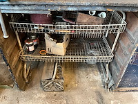 Werkbank 190x66x88cm v.v. heuer bankschroef 140mm en gereedschap - afbeelding 6 van  6