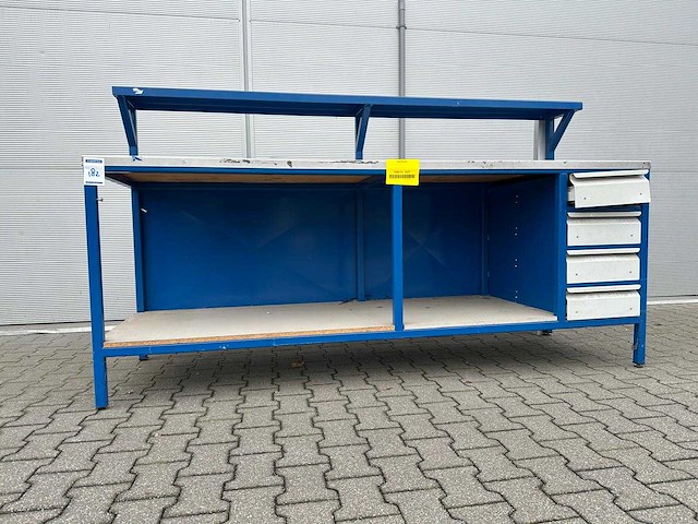 Werkbank 2500x800x1400mm - afbeelding 1 van  3