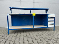 Werkbank 2500x800x1400mm - afbeelding 1 van  3