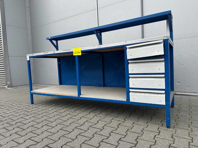 Werkbank 2500x800x1400mm - afbeelding 2 van  3