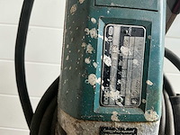 Werkbank, afkortcircelzaag, kolomboor en schuurmachine. - afbeelding 3 van  4