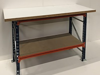 Werkbank bladmaat ±1800x700x38mm, gedemonteerd - afbeelding 1 van  8