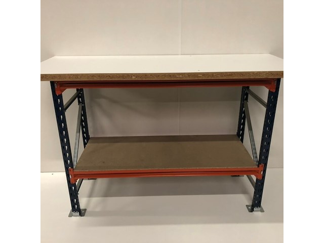 Werkbank bladmaat ±1800x700x38mm, gedemonteerd - afbeelding 3 van  8