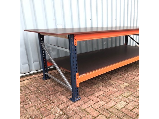 Werkbank bladmaat ±3276x1190x18mm, gedemonteerd - afbeelding 2 van  9