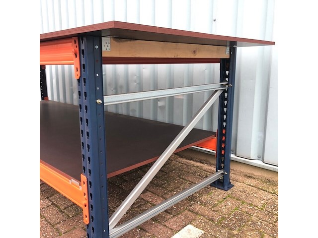 Werkbank bladmaat ±3276x1190x18mm, gedemonteerd - afbeelding 4 van  9