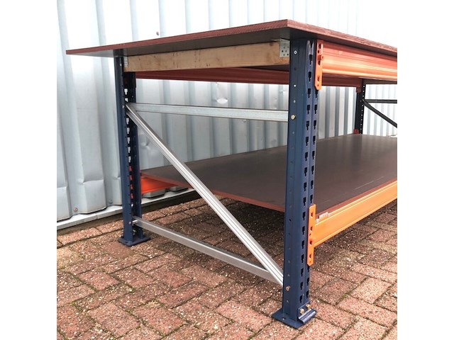 Werkbank bladmaat ±3276x1190x18mm, gedemonteerd - afbeelding 4 van  9