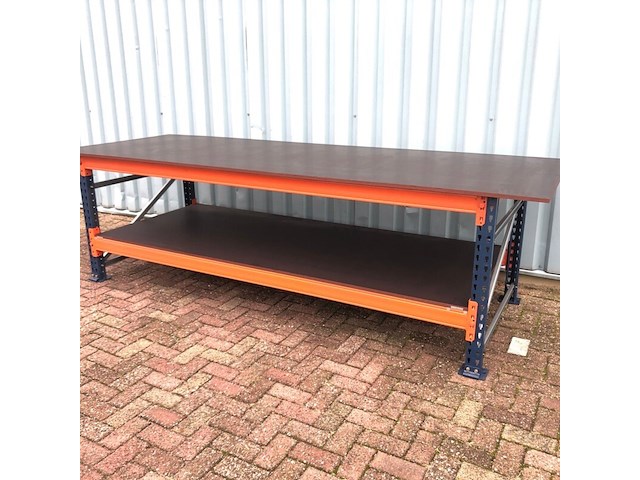 Werkbank bladmaat ±3276x1190x18mm, gedemonteerd - afbeelding 2 van  9