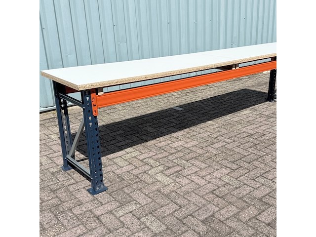 Werkbank bladmaat ±3600x700x38mm, gedemonteerd - afbeelding 1 van  5