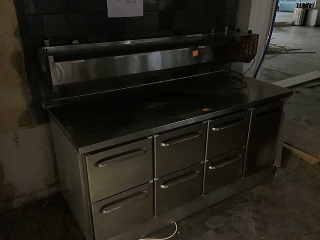 Werkbank koeling met saladiere - afbeelding 9 van  10