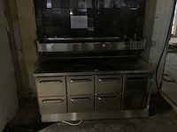 Werkbank koeling met saladiere - afbeelding 10 van  10