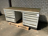 Werkbank met 10 laden - afbeelding 1 van  5