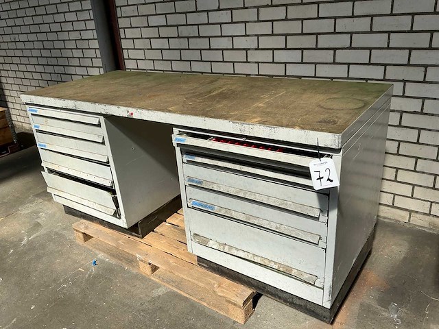 Werkbank met 10 laden - afbeelding 3 van  5