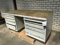 Werkbank met 10 laden - afbeelding 3 van  5