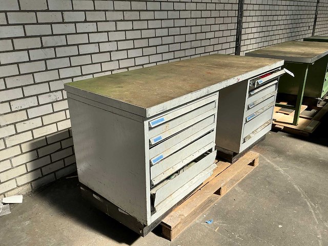 Werkbank met 10 laden - afbeelding 4 van  5