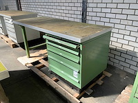 Werkbank met 5 laden - afbeelding 1 van  5