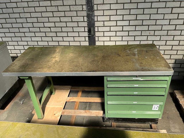 Werkbank met 5 laden - afbeelding 2 van  5