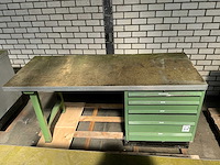 Werkbank met 5 laden - afbeelding 2 van  5