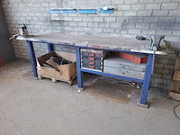 Werkbank met bankschroef en plaatbuiger - afbeelding 1 van  14