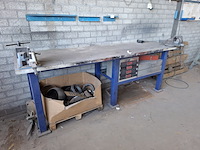 Werkbank met bankschroef en plaatbuiger - afbeelding 7 van  14