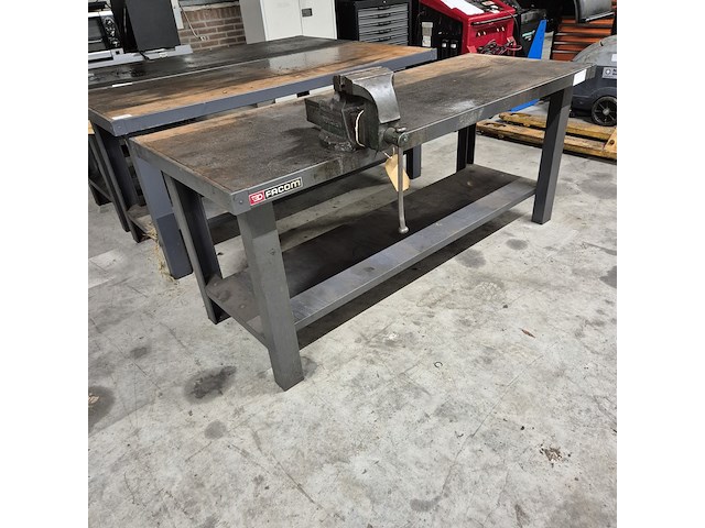 Werkbank met bankschroef, facom - afbeelding 1 van  6