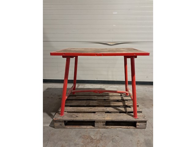 Werkbank met bankschroef inklapbaar ridgid, werkbank met bankschroef, bouwjaar 2016 - afbeelding 1 van  16