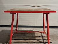 Werkbank met bankschroef inklapbaar ridgid, werkbank met bankschroef, bouwjaar 2016 - afbeelding 1 van  16