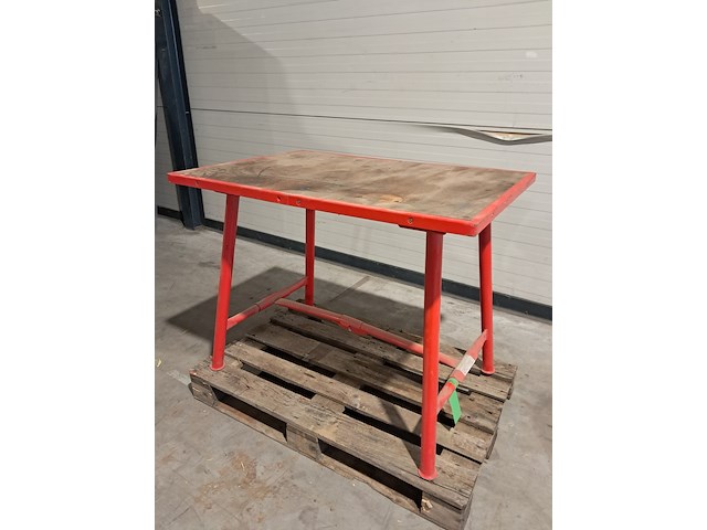 Werkbank met bankschroef inklapbaar ridgid, werkbank met bankschroef, bouwjaar 2016 - afbeelding 9 van  16