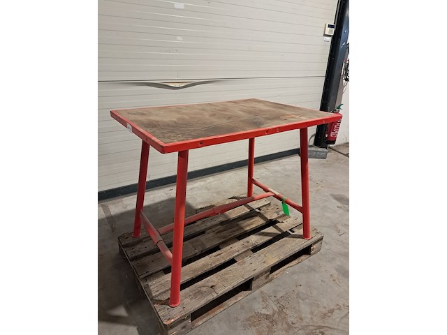 Werkbank met bankschroef inklapbaar ridgid, werkbank met bankschroef, bouwjaar 2016 - afbeelding 10 van  16