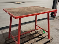 Werkbank met bankschroef inklapbaar ridgid, werkbank met bankschroef, bouwjaar 2016 - afbeelding 10 van  16