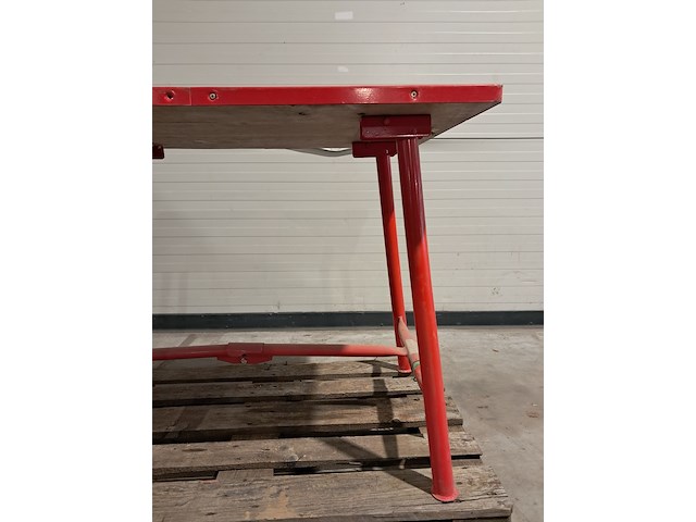 Werkbank met bankschroef inklapbaar ridgid, werkbank met bankschroef, bouwjaar 2016 - afbeelding 13 van  16