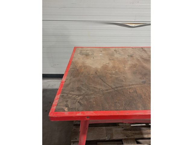 Werkbank met bankschroef inklapbaar ridgid, werkbank met bankschroef, bouwjaar 2016 - afbeelding 16 van  16