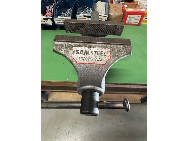 Werkbank met bankschroef, verrijdbaar - afbeelding 7 van  7