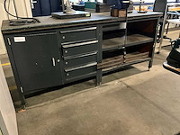 Werkbank met bankschroef - afbeelding 1 van  6