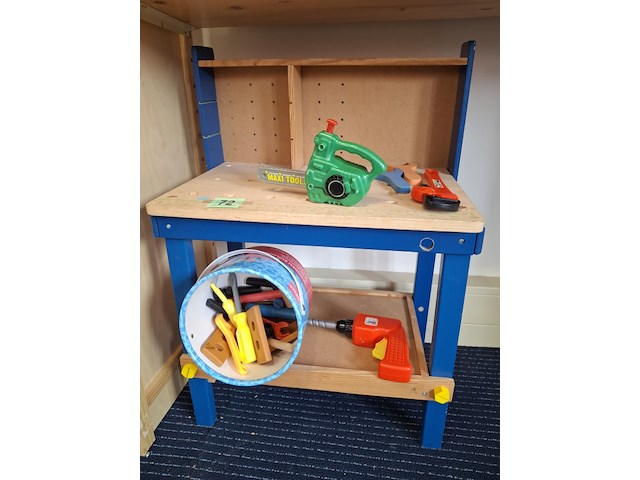 Werkbank met gereedschap - afbeelding 3 van  3