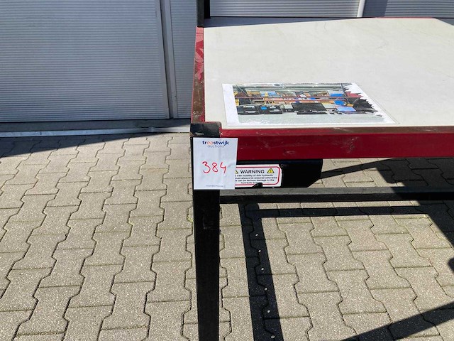 Werkbank met handmatige hoogteverstelling - afbeelding 2 van  4