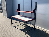 Werkbank met handmatige hoogteverstelling - afbeelding 3 van  4