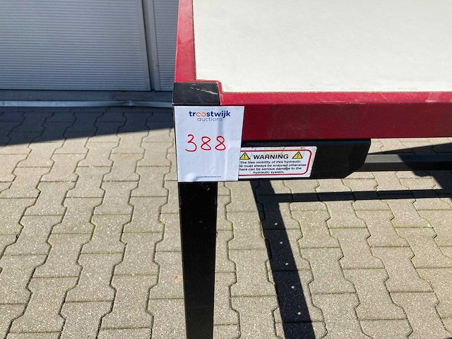 Werkbank met handmatige hoogteverstelling - afbeelding 4 van  4